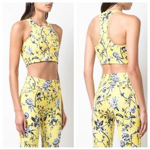 Alala Frame Floral Print Bra